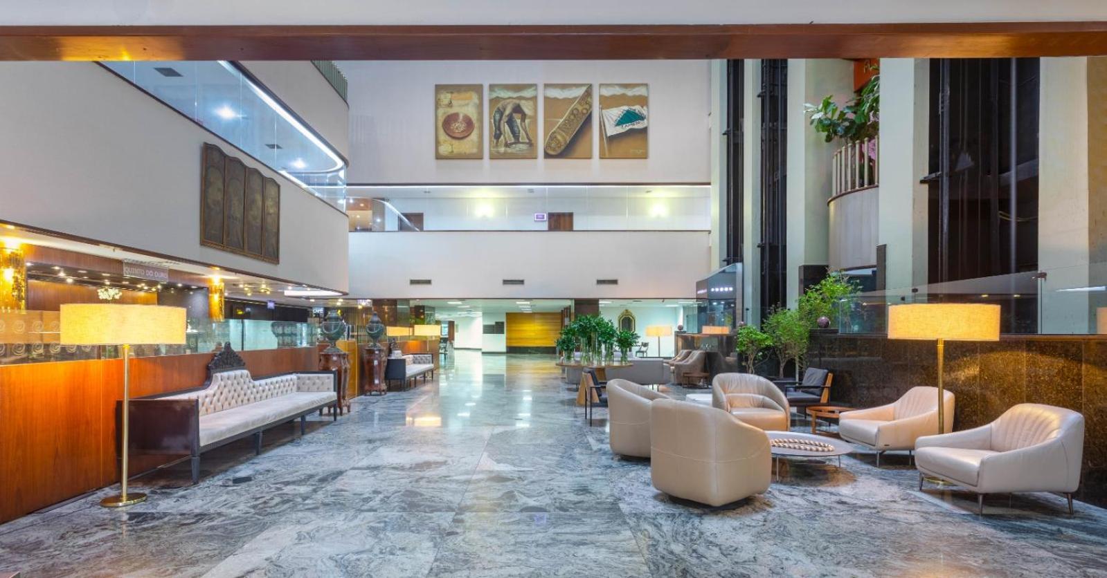 Ouro Minas Hotel Belo Horizonte, Dolce By Wyndham Bagian luar foto Lobby